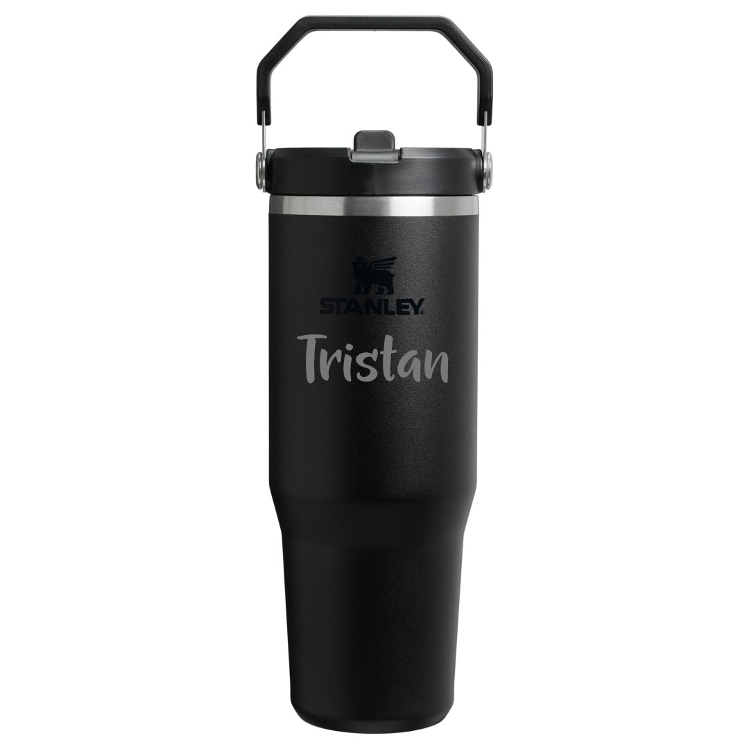 Thermo mug The IceFlow™ Flip Straw 2.0 0.89 L, Black 2.0 | Stanley