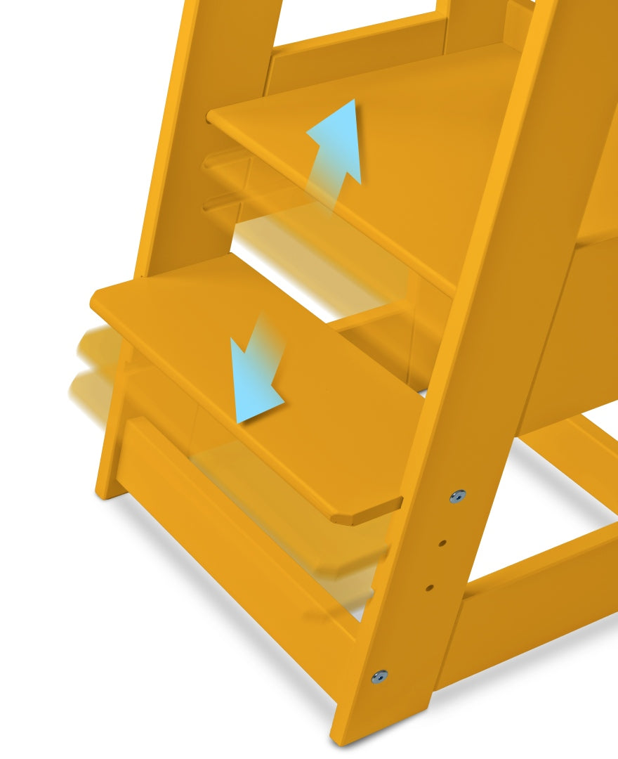 Learning tower Felix - Learning Tower - Gelb | Tissi® by Schmatzepuffer® "personalized"