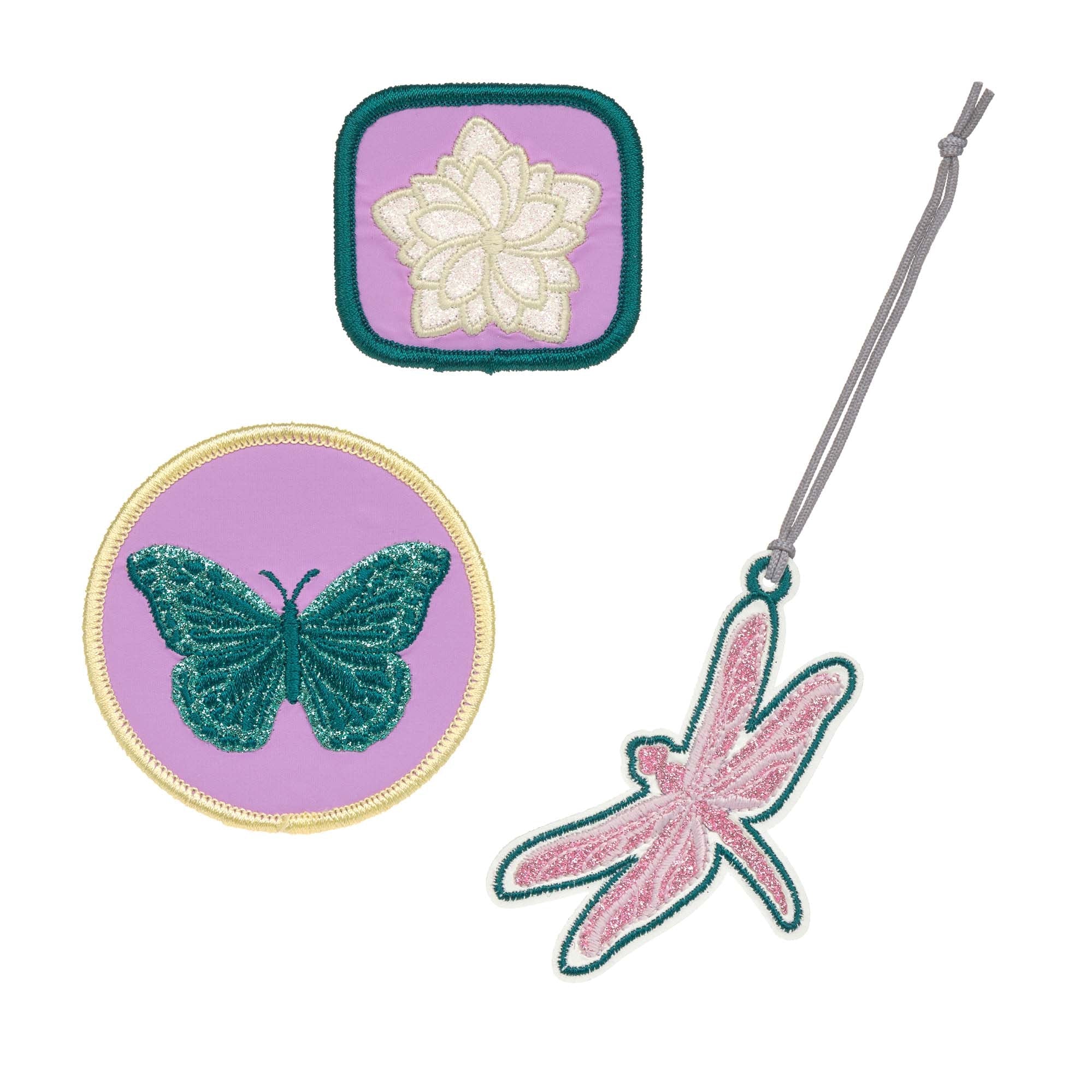 School bag patches and pendants - dragonfly | Lässig