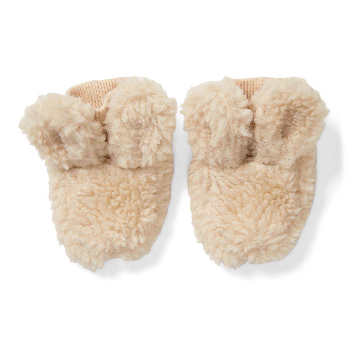 Teddy Baby Shoes Bunny - Sand - 2 | Little Dutch