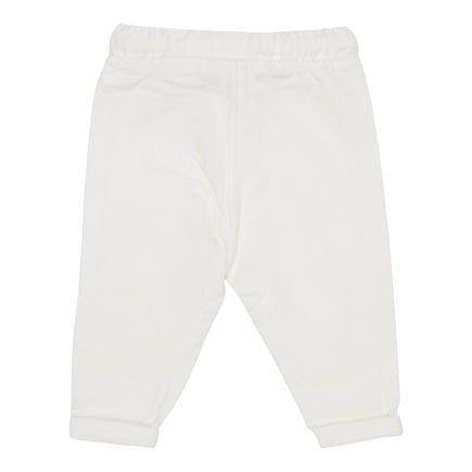 White corduroy sweatpants | Little Dutch
