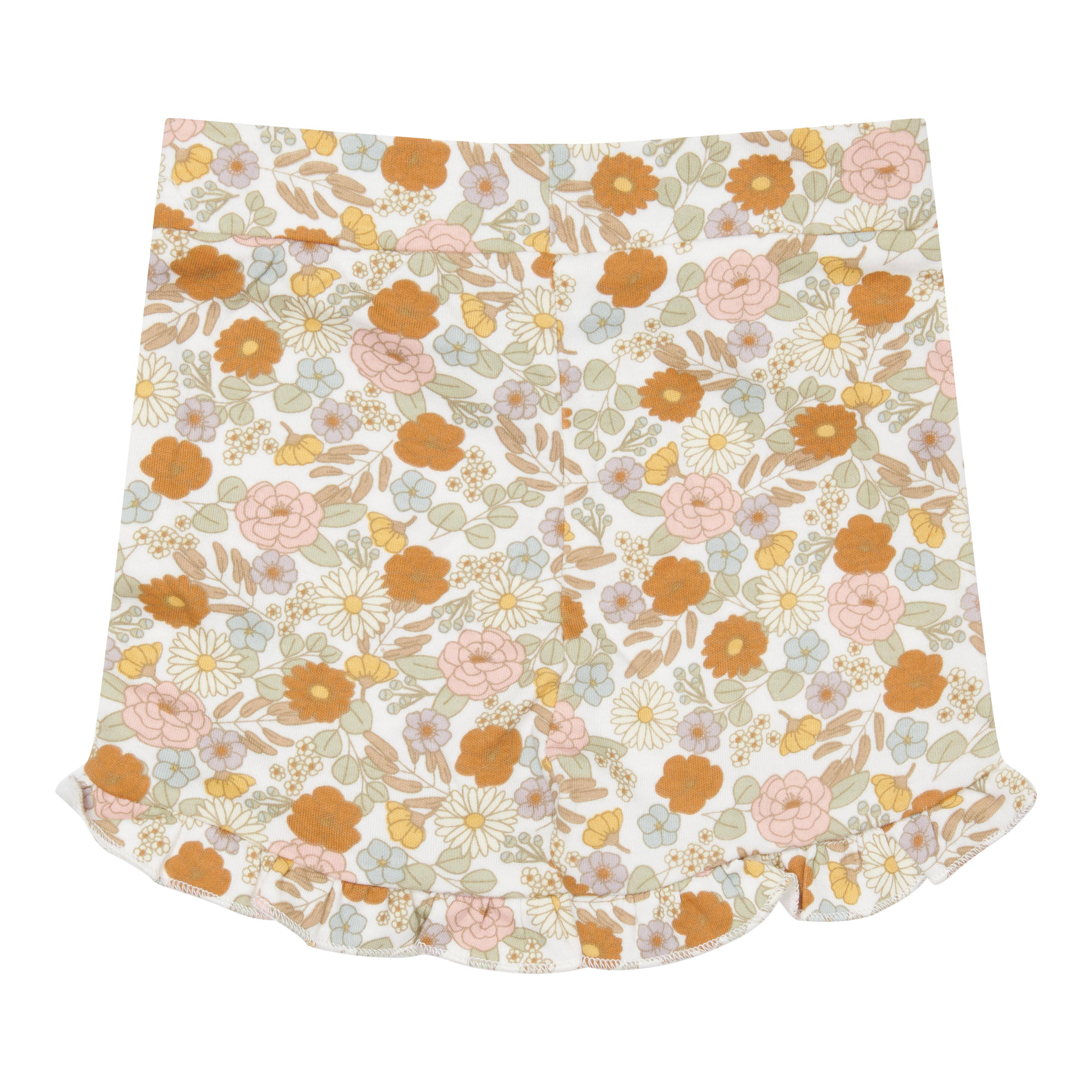 Vintage Little Flowers Ruffle Shorts - 68 | Little Dutch