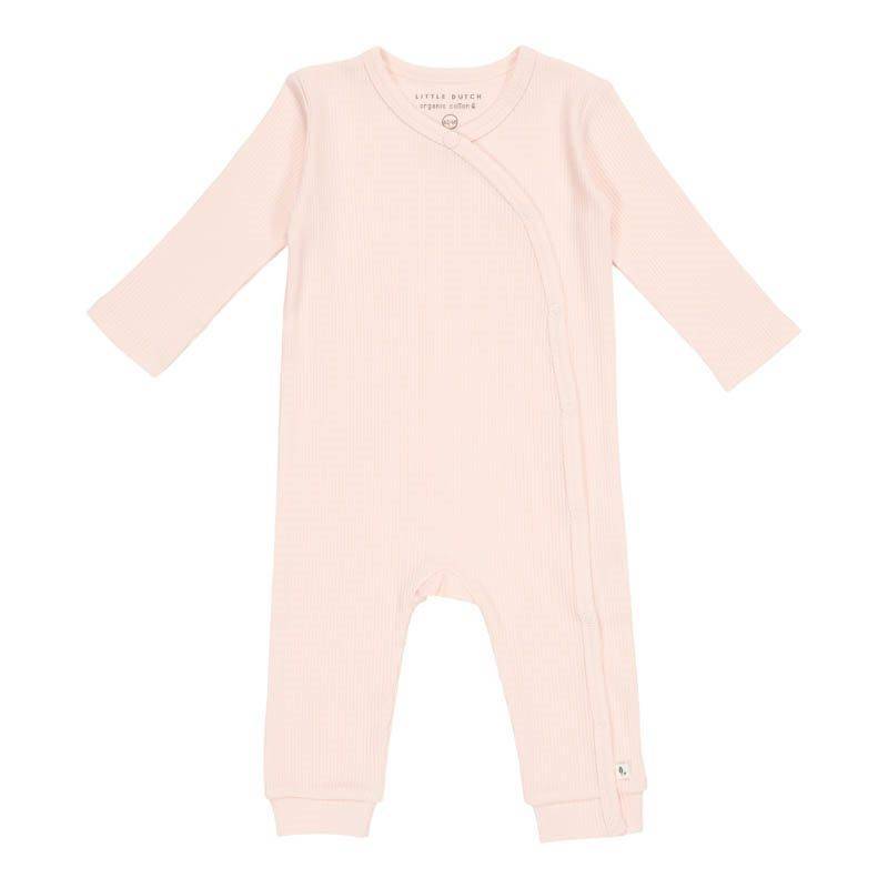 Pink wrap romper | Little Dutch