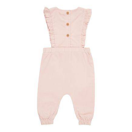 Vintage Little Flowers Soft Pink Corduroy Pantsuit - 62 | Little Dutch