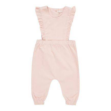 Vintage Little Flowers Soft Pink Corduroy Pantsuit - 62 | Little Dutch