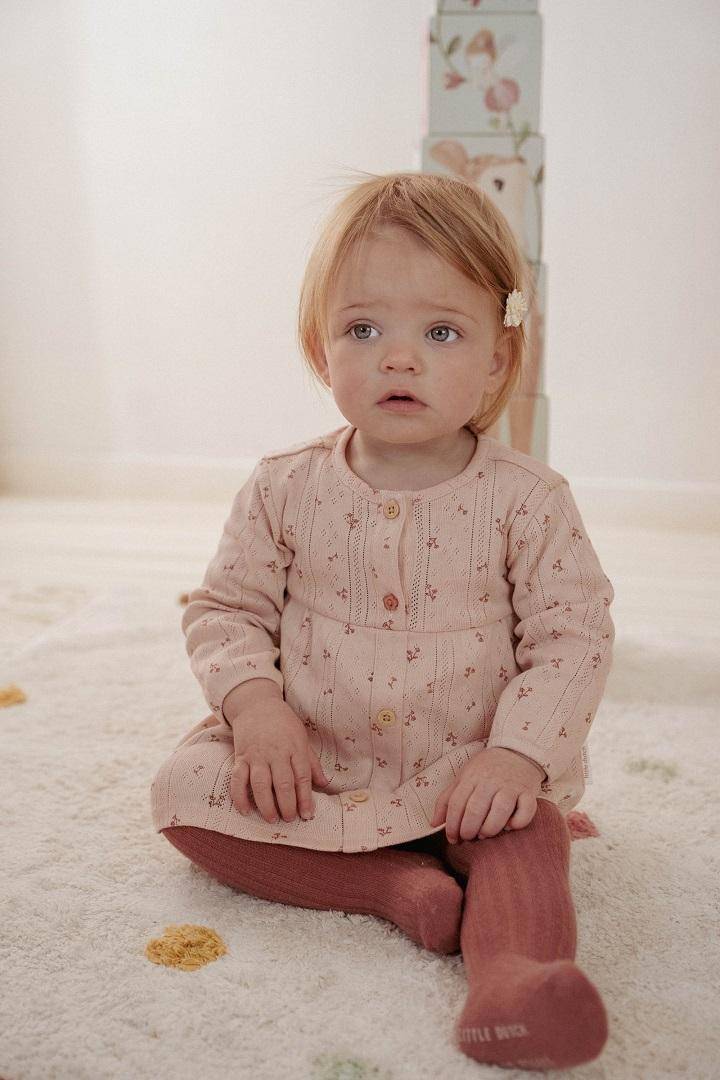 Fairy Flowers long-sleeved dress | Little Dutch