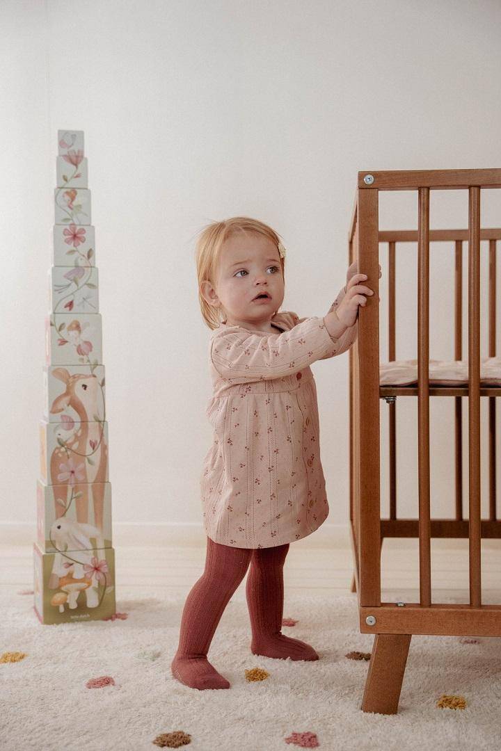 Fairy Flowers long-sleeved dress | Little Dutch