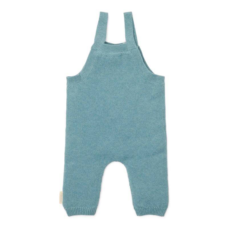 Knitted Romper Baby Blue | Little Dutch