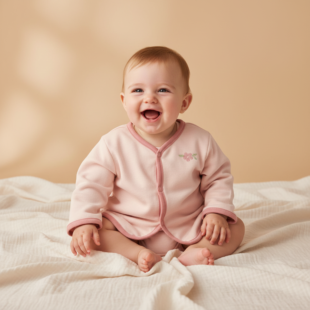 Reversible Jacket Pink Blush | Little Dutch