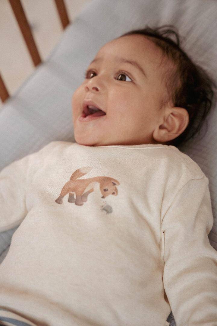 T-shirt long sleeves Sand melee | Little Dutch