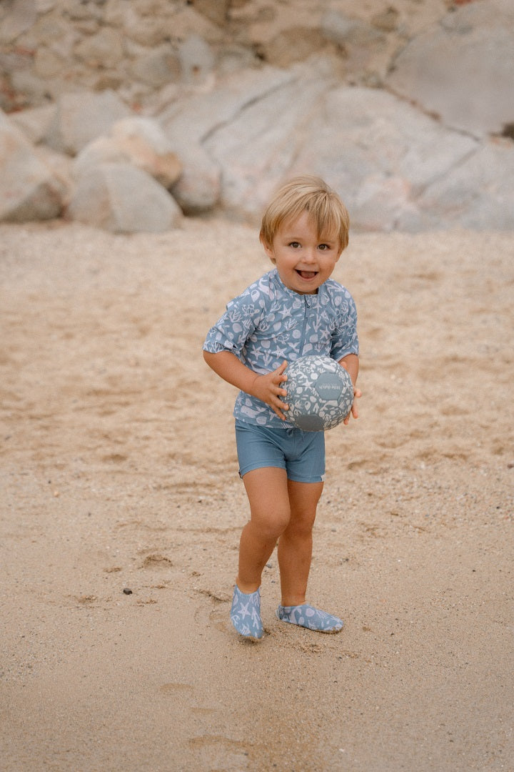 Swimming shoes Sea Life Ocean Blue | Little Dutch