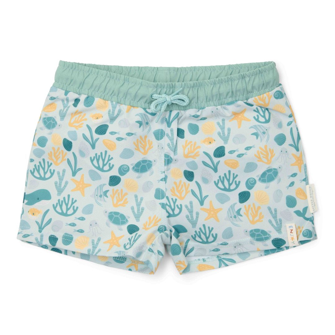 Swimming trunks Seashells Multi-colour | Little Dutch