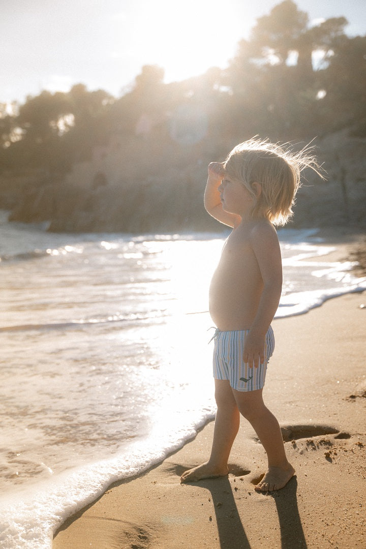Swimming trunks Stripes Multi-colour | Little Dutch