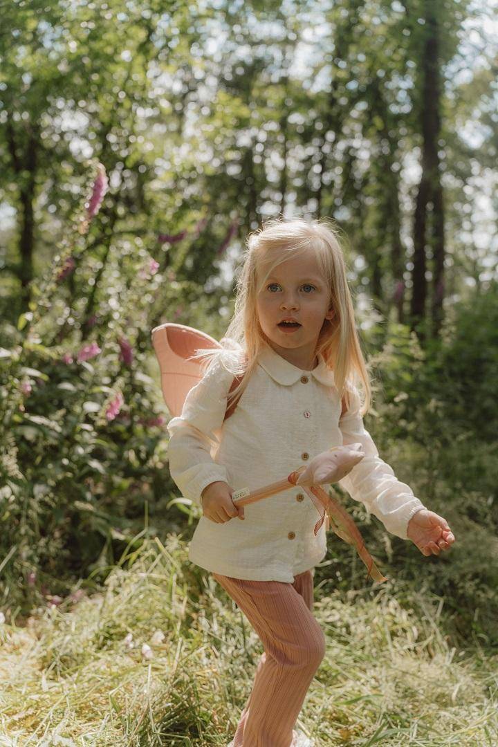 Flared Pants Pink Blush | Little Dutch