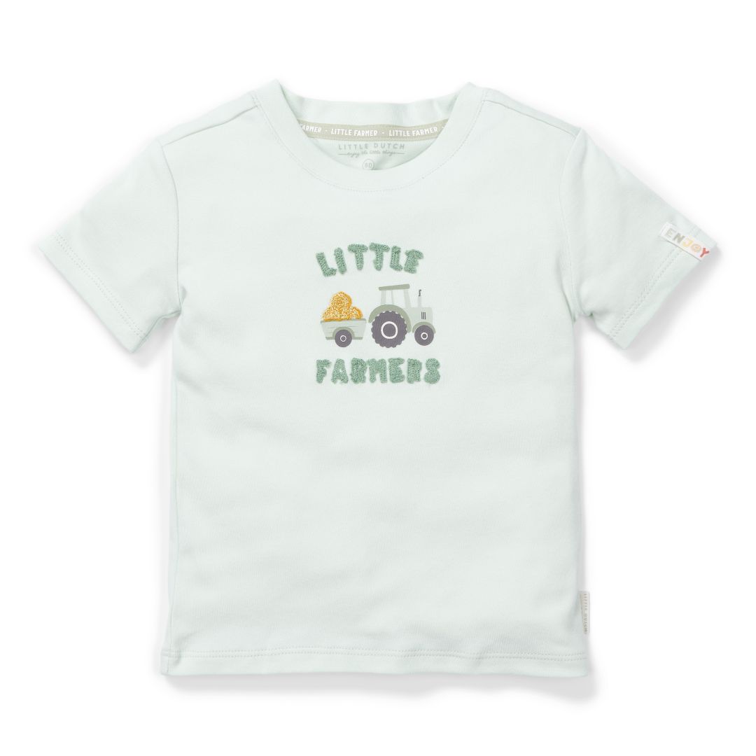 T-shirt short sleeve Farm Green 74 | Little Dutch