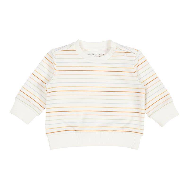 Sweater with narrow stripes | Little Dutch