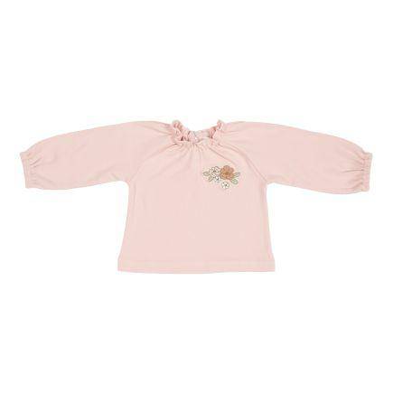 T-shirt long sleeves Vintage Little Flowers Soft Pink - 50/56 | Little Dutch