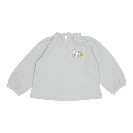 T-shirt long sleeves Vintage Little Flowers Green | Little Dutch