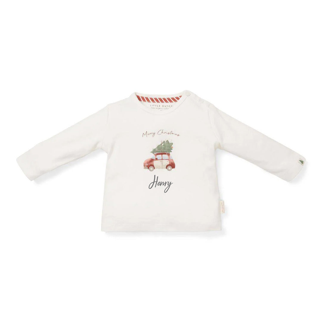 Personalized long-sleeved Christmas shirt – Little Dutch