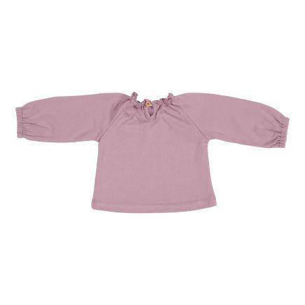 Long sleeve shirt Vintage Little Flowers Mauve - 50/56 | Little Dutch