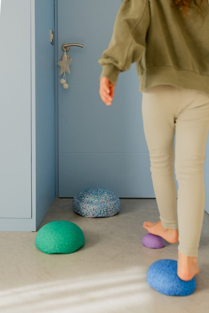 Stapelstein Inside set of 4 cool classic | stacking stone