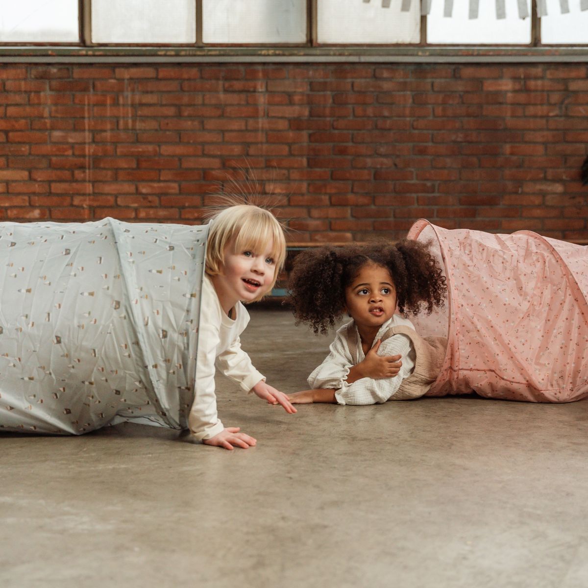 Play tunnel Little Pink Flowers | Little Dutch