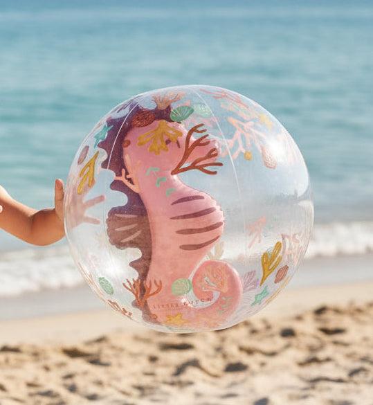 3D Beach Ball Ocean Dreams Pink | Little Dutch