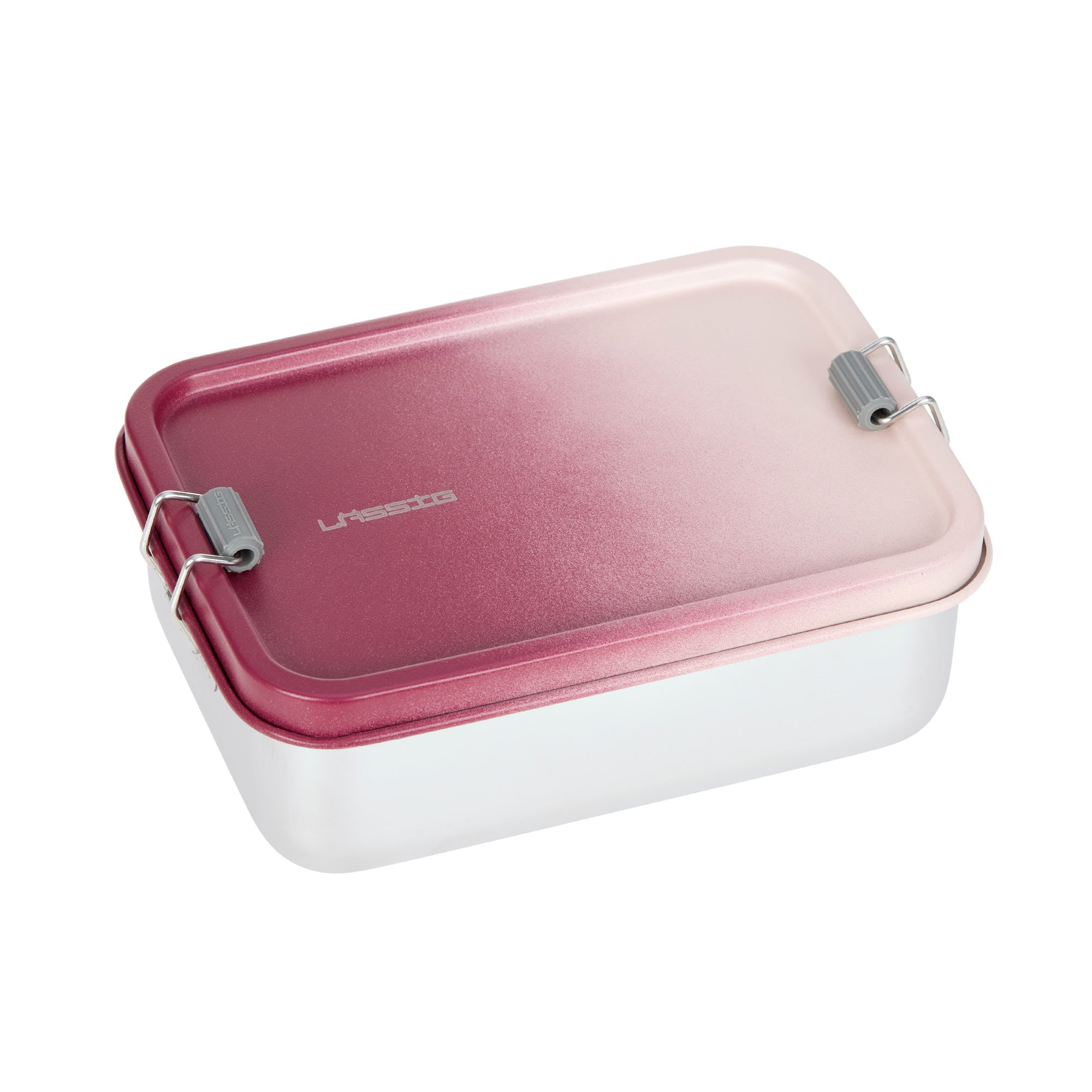 Lunchbox Stainless Steel Solid berry/rose | Lässig