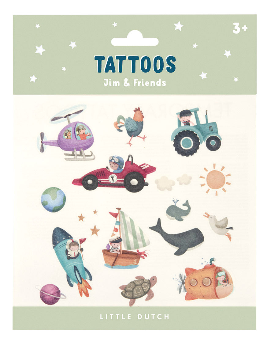 Tattoos - Jim & Friends | Little Dutch