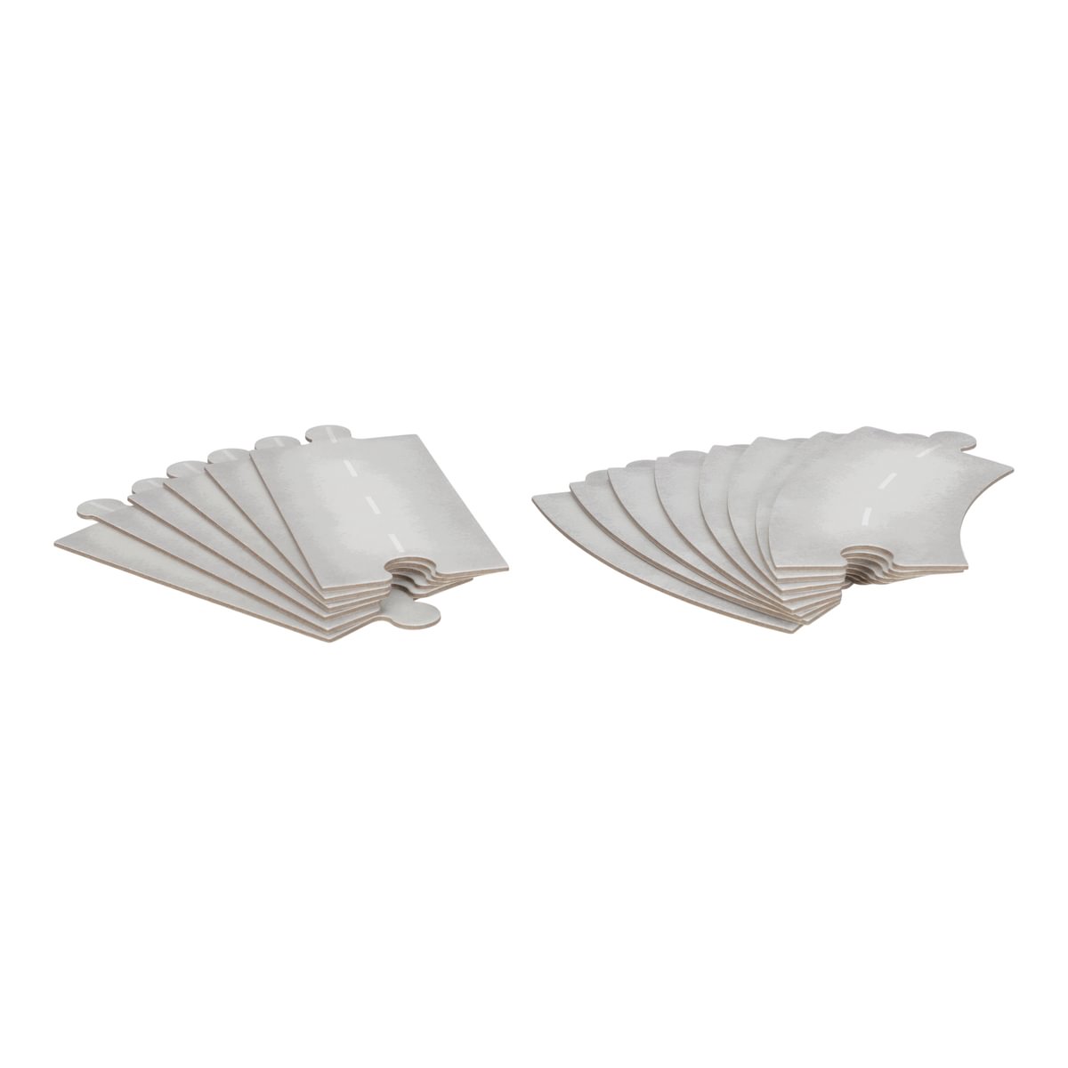 Toy suitcase with race track