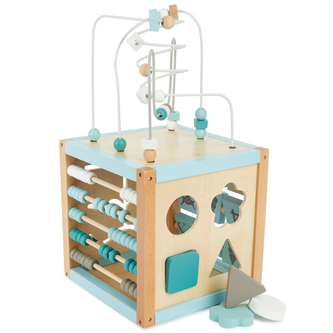 Motor skills cube forest animals XXL wood | bieco