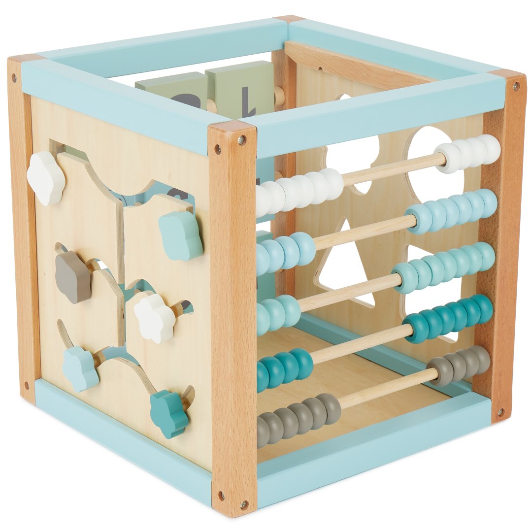 Motor skills cube forest animals XXL wood | bieco