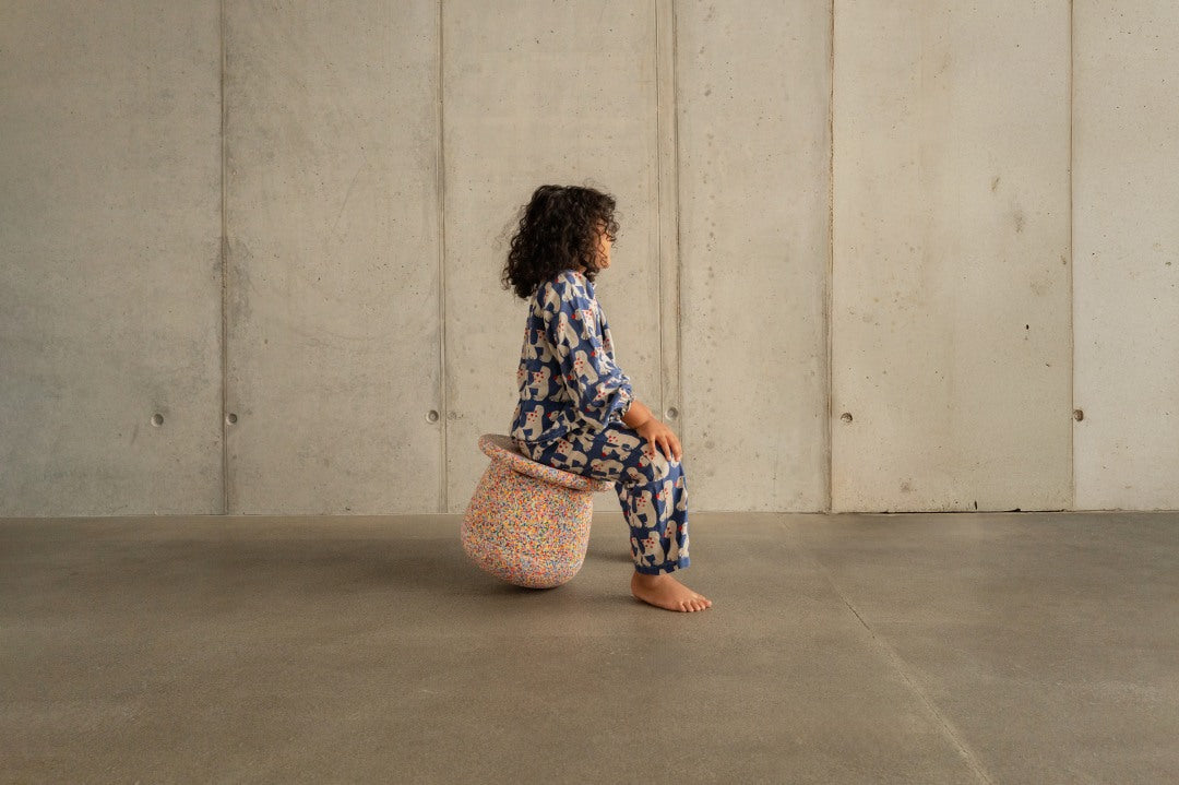 Dynamic small super confetti | stacking stone