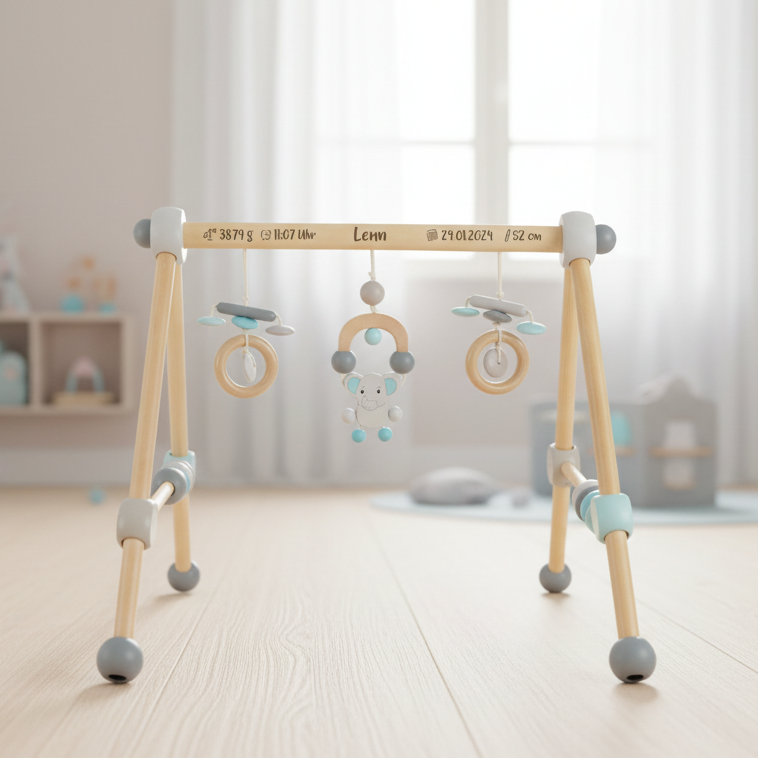 Wooden Elephant Play Arch | bieco