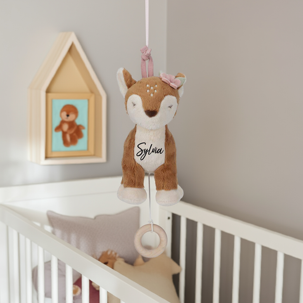 Music Box Deer Fairy Garden