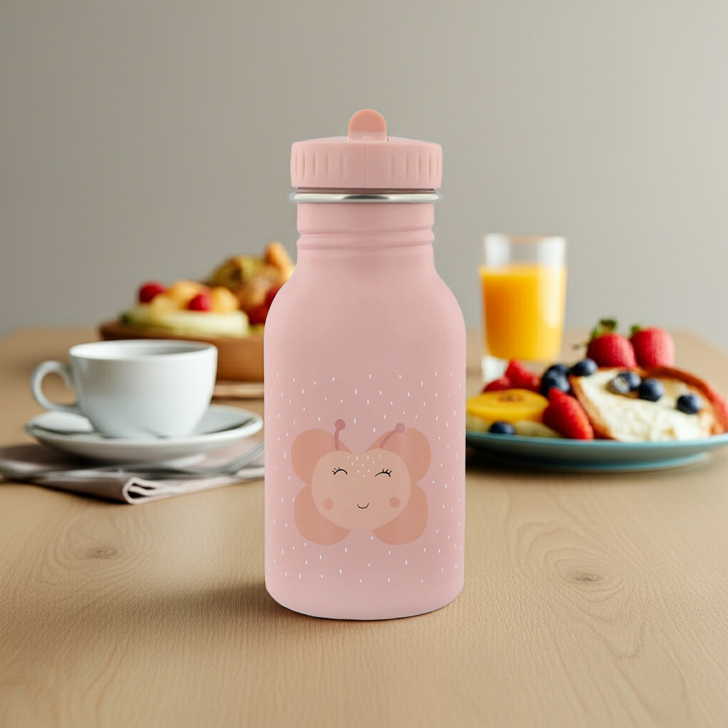 350ml Water Bottle - Butterfly Design | Trixie