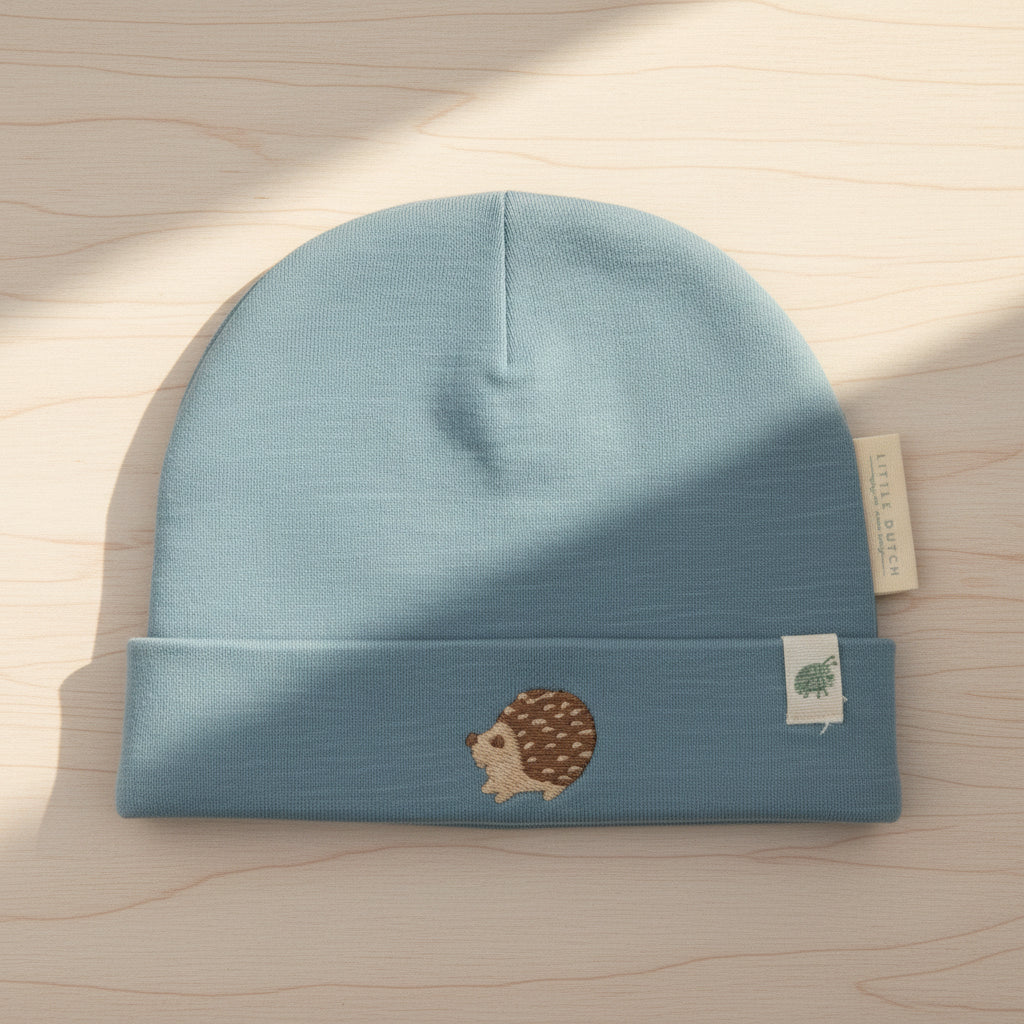 Baby hat Stone Blue | Little Dutch