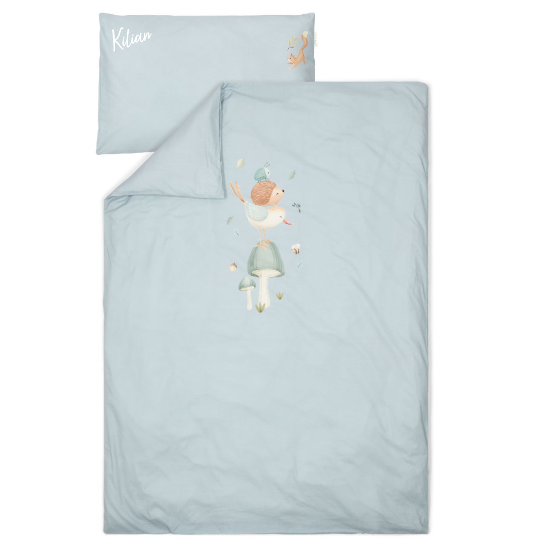 Toddler Duvet Cover Denim Blue | Little Dutch