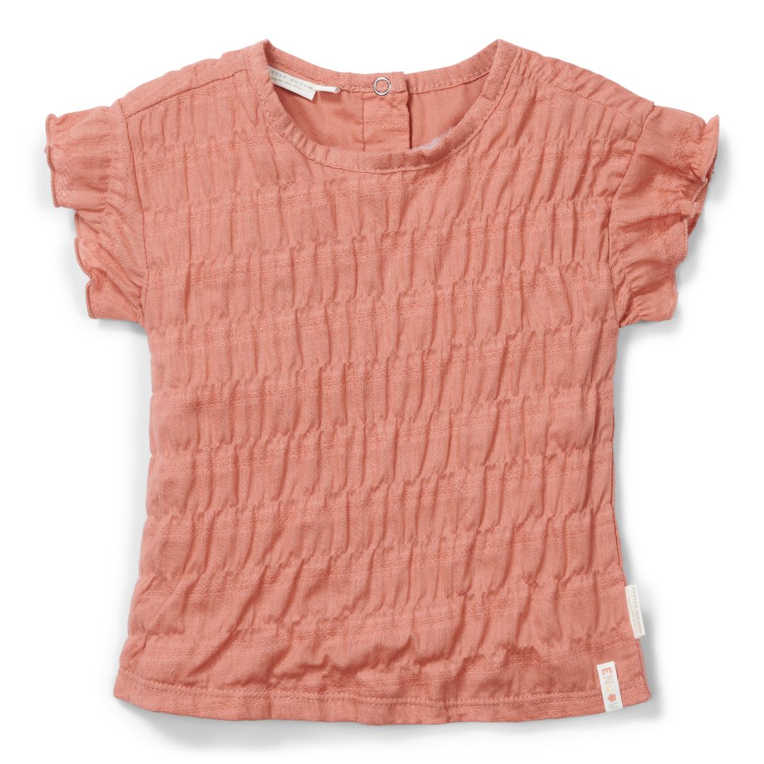 Rose Pink Short-Sleeved T-Shirt | Little Dutch