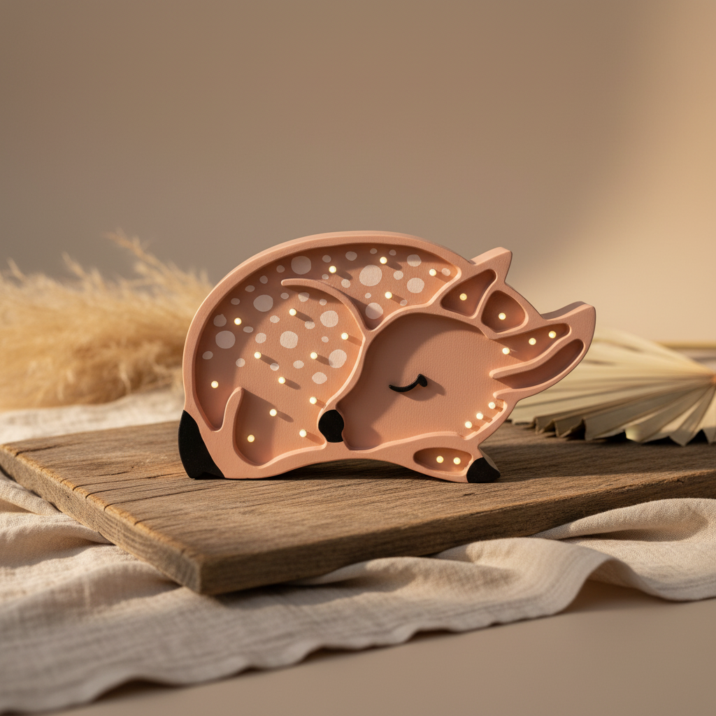 Lamp deer, forest light brown | Little Lights