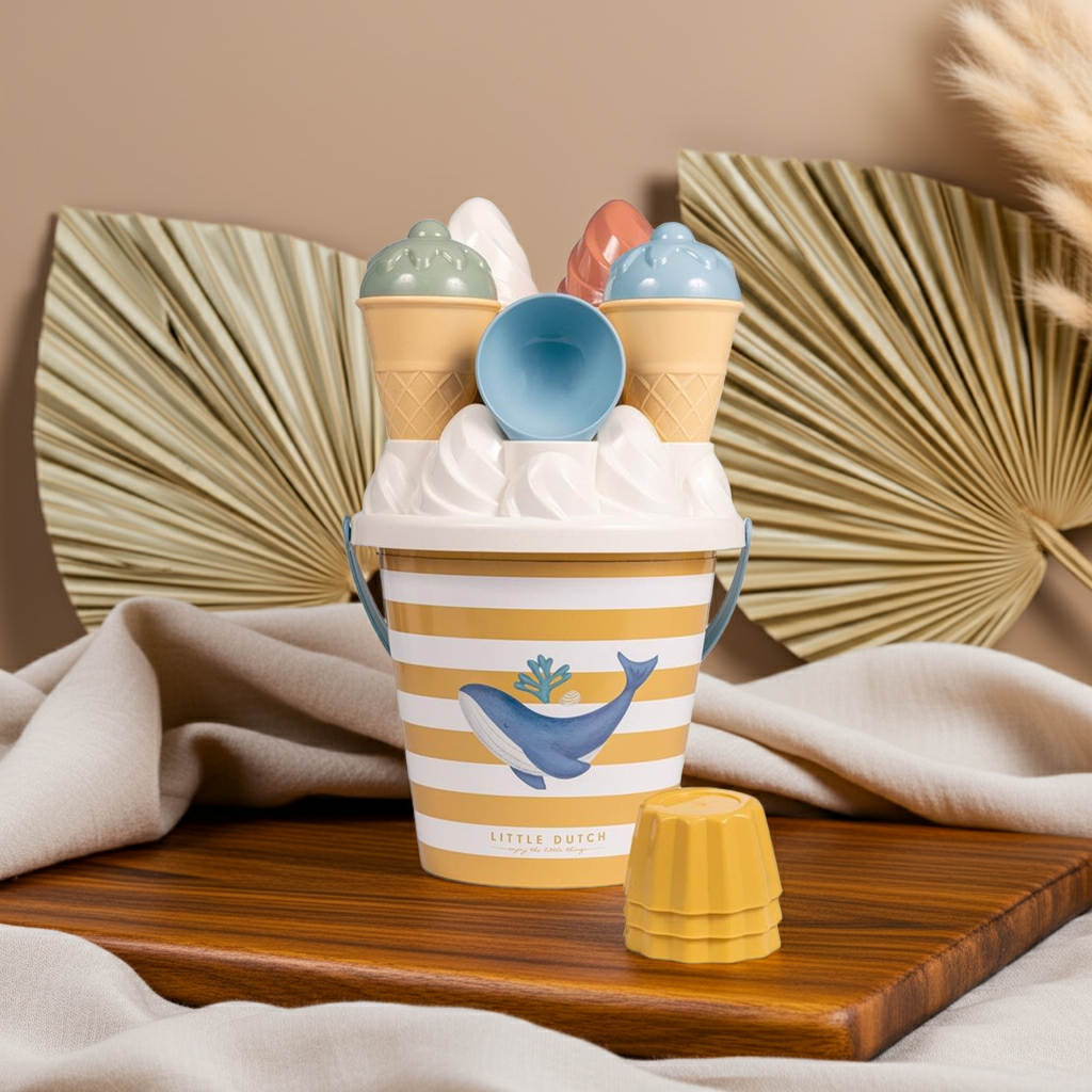 Ocean Dreams Blue Ice Cream Bucket Set | Little Dutch
