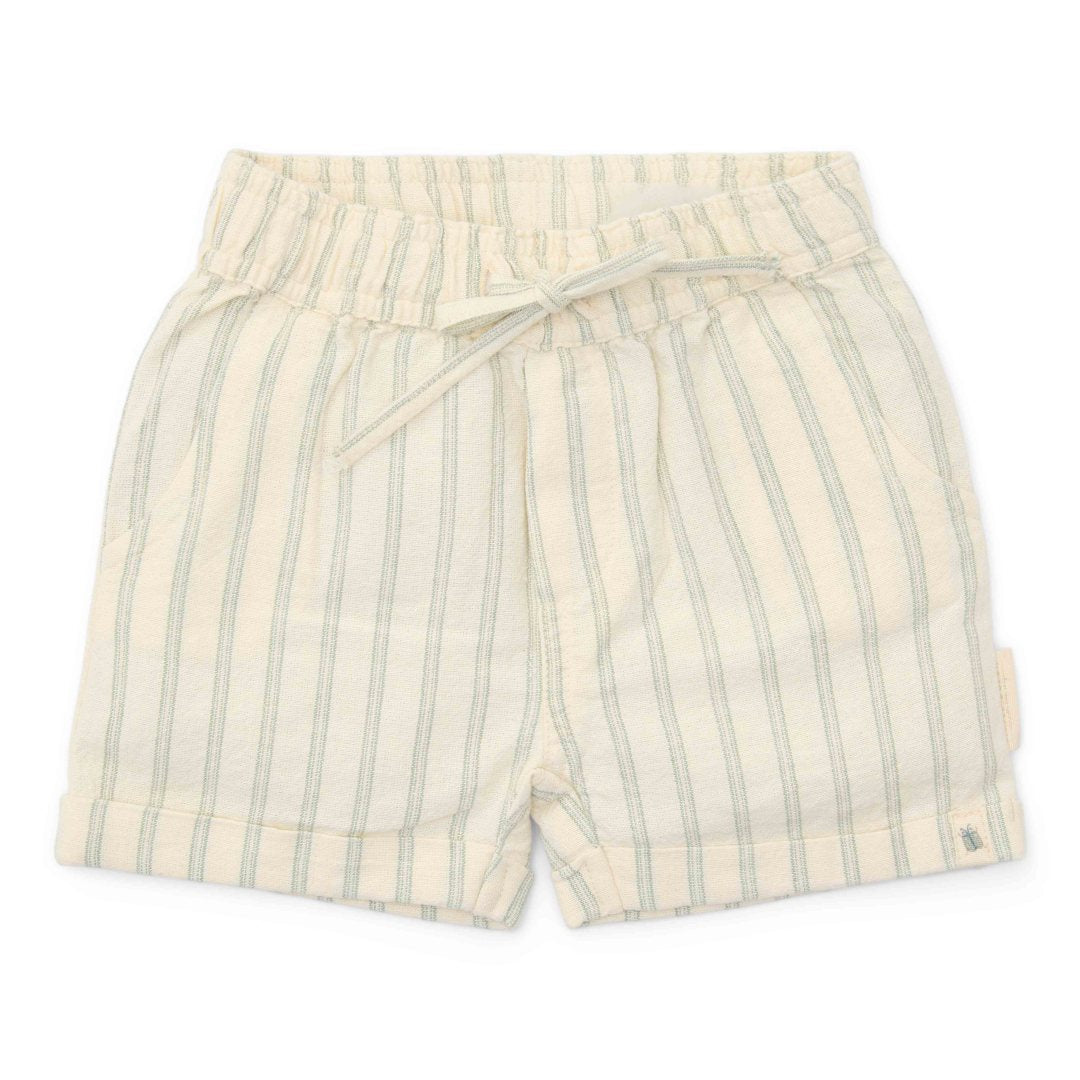 Shorts Forest Green Stripe | Little Dutch