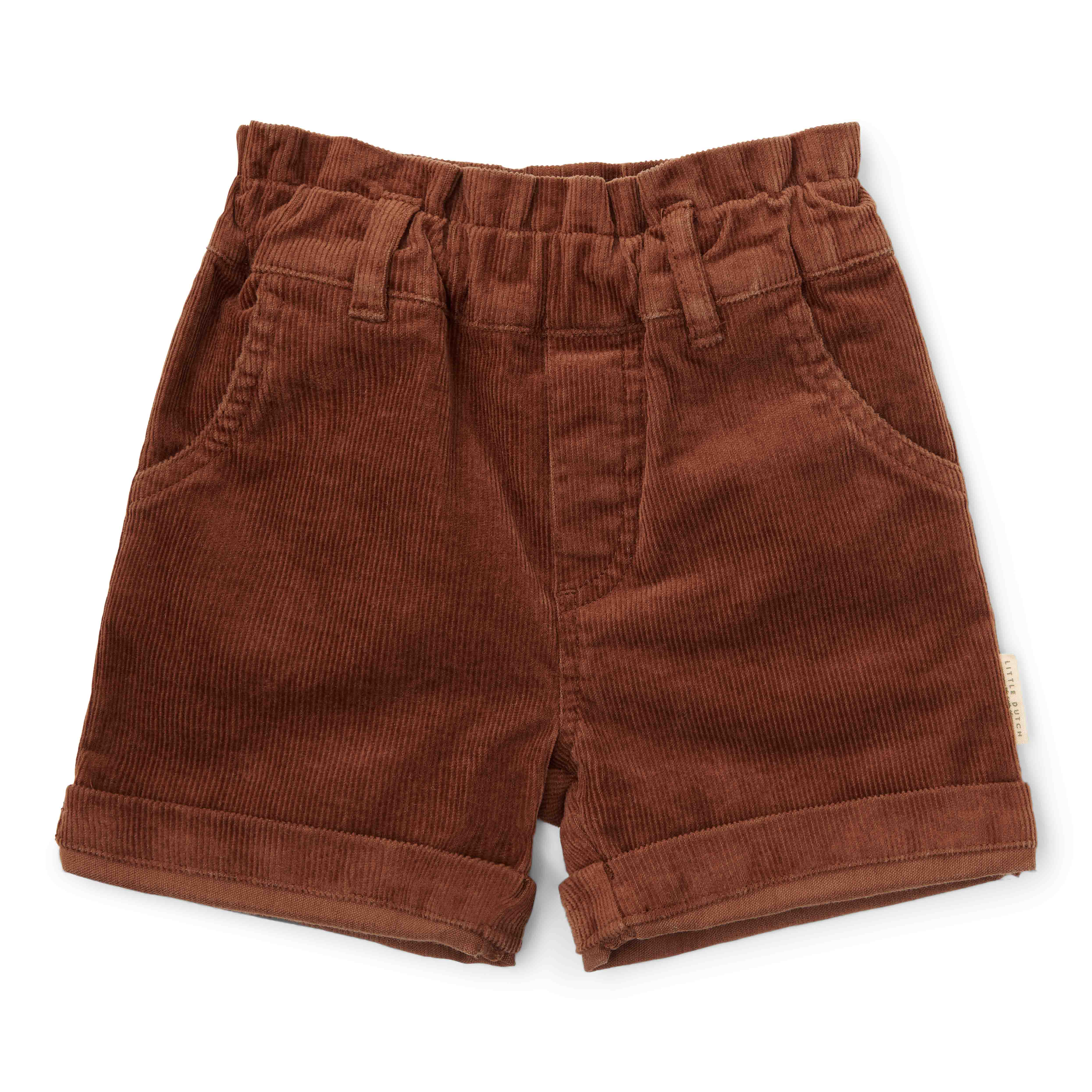 Shorts Walnut Brown - Little Farm | Little Dutch