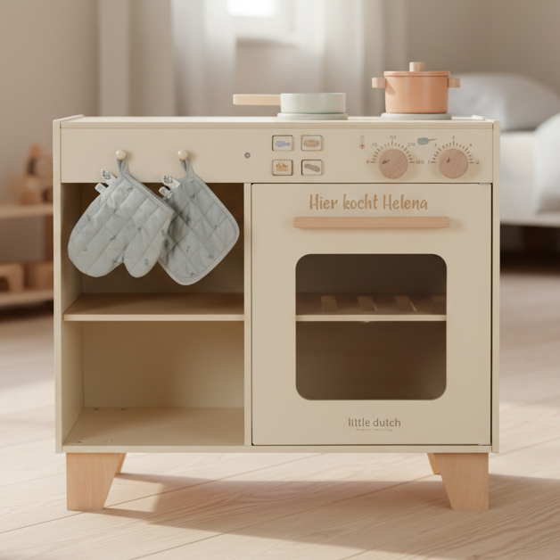 Wooden play kitchen in Scandinavian design – Limited Edition, customizable