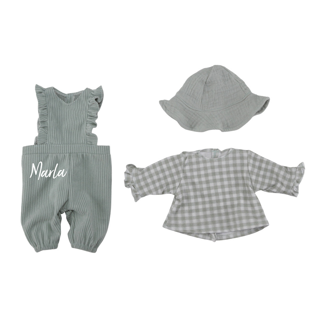 Doll clothes green