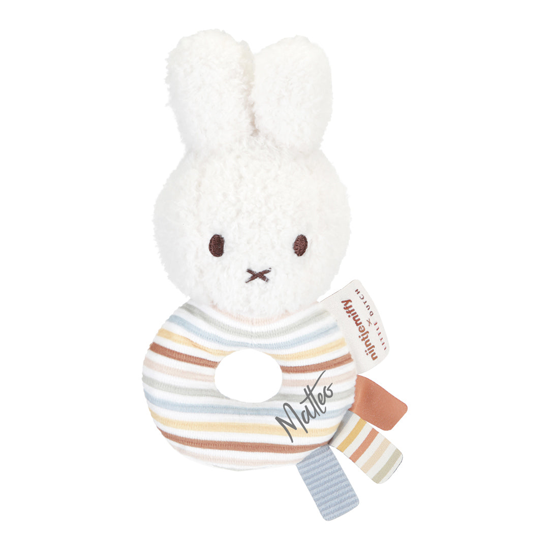 Rattle-Gripping Toy Bunny Vintage Sunny Stripes x Miffy