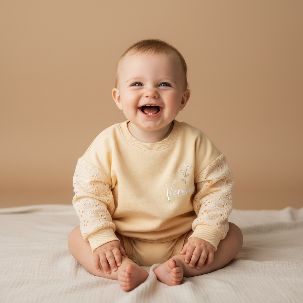 Sweater Honey Yellow | Little Dutch