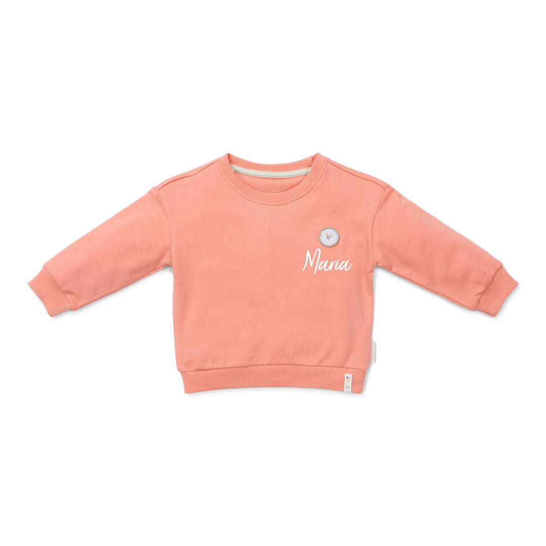 Sweater Little Farmer Red | Little Dutch