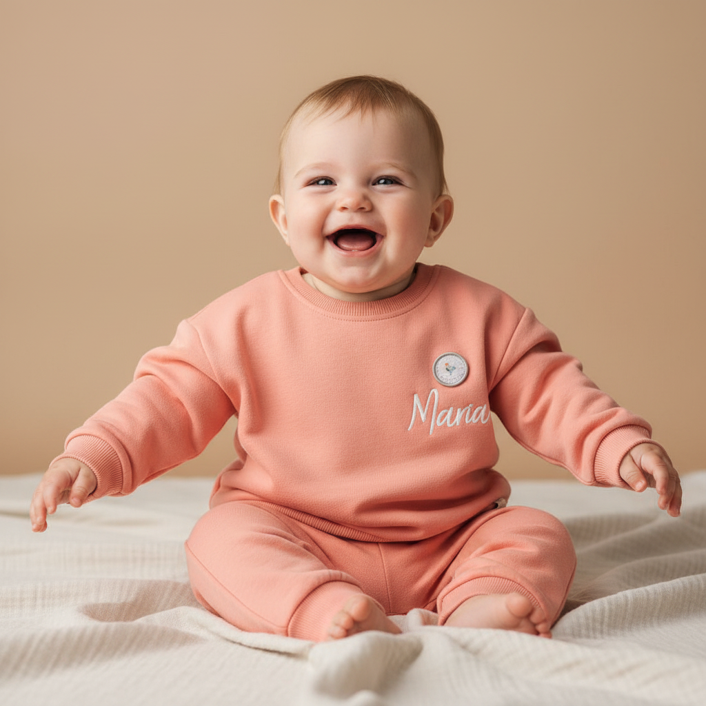 Sweater Little Farmer Red | Little Dutch