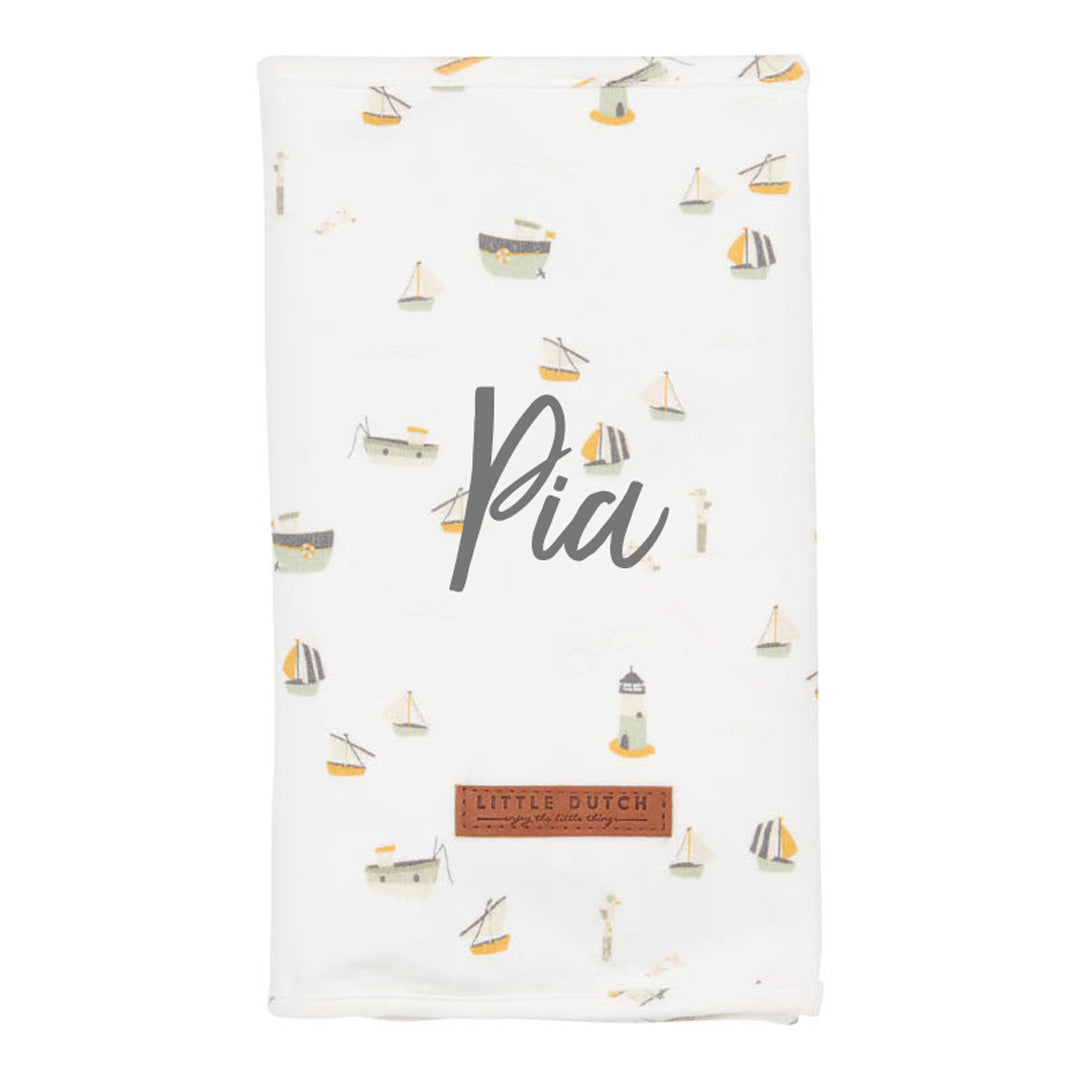 Little Dutch diaper bag Sailors Bay white